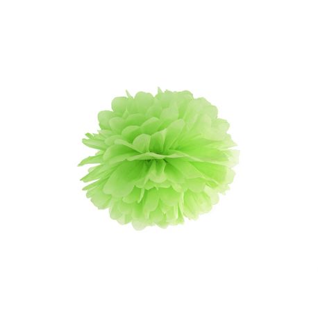 Pom pom 25cm - zelená jablková farba