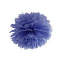 Pom pom 35cm - tmavo modrá farba
