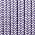 Papierové slamky - fialová farba