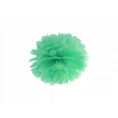 Pom pom 25cm - mentolová farba