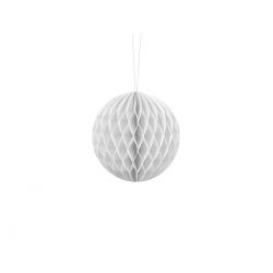 Honeycomb Ball 10cm biela