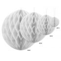 Honeycomb Ball 10cm biela