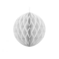 Honeycomb Ball 30cm biela