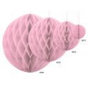 Honeycomb Ball 30cm svetlo ružová