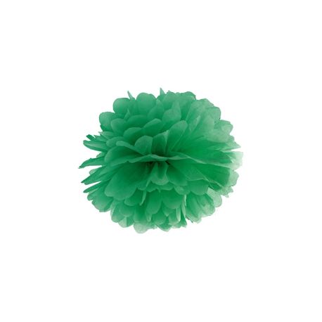 Pom pom 25cm - zelená farba