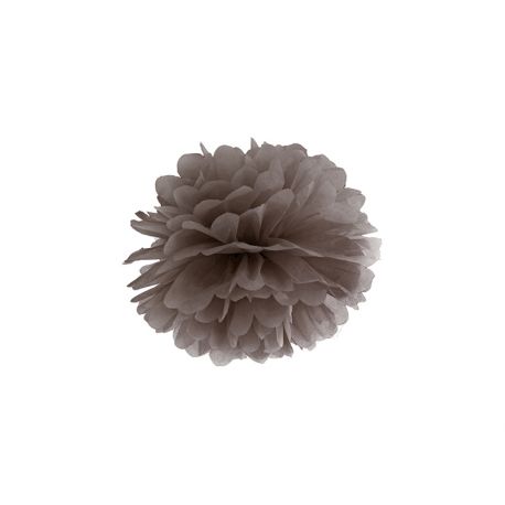 Pom pom 25cm - hnedá farba