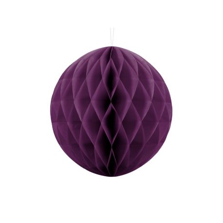 Honeycomb Ball 30cm fialová slivka