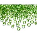 Zelené diamanty 12mm - zelená/jablková farba