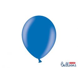 Modrý metalický balón