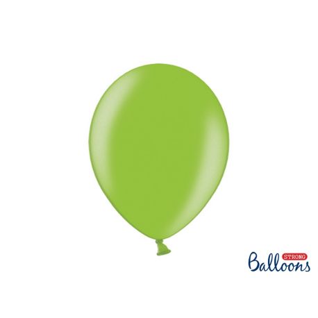 Balón metalický - svetlo zelená farba