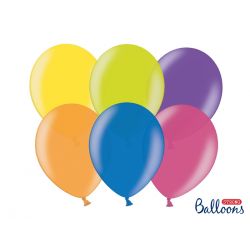 Metalické balóny 50ks - mix farieb
