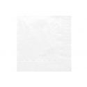 Biele papierové obrúsky - Standard 33cm/20ks