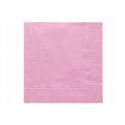 Ružové papierové obrúsky - Standard 33cm/20ks