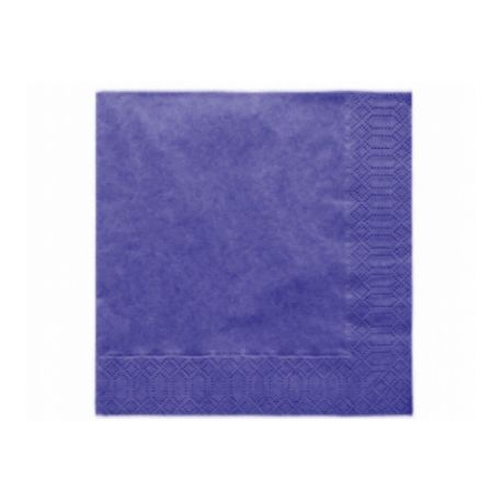 Modré papierové obrúsky - Standard 33cm/20ks