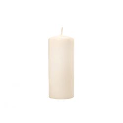 Krémová sviečka valec - matná 60/150