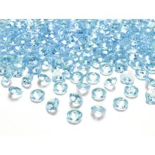 Tyrkysové diamanty 12mm - tyrkysová farba