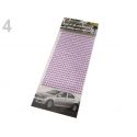 Samolepiace fialové kamienky kryštáľ - 4mm