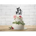 Nápis na tortu Mr & Mrs - Cake topper